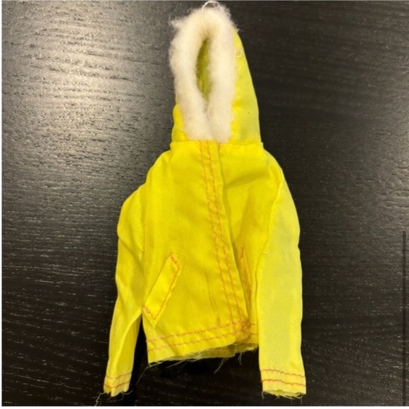 Vintage 1973 Mod Barbie Sun Valley Ski Suit Jacket Shoes #7806 Orange Yellow - Picture 5 of 6